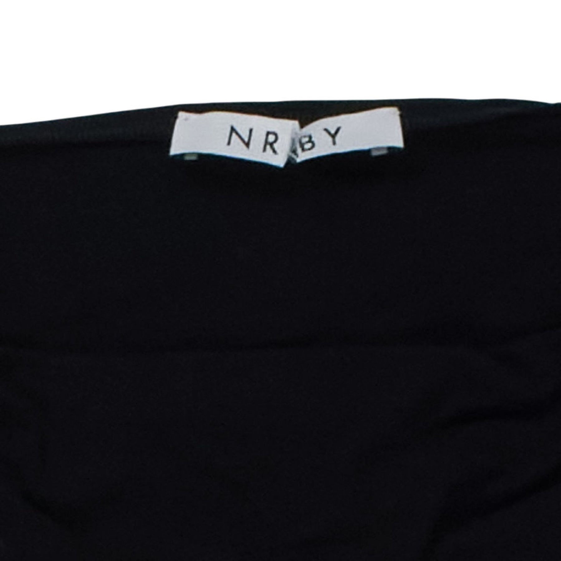 NRBY Black Off-Shoulder Top