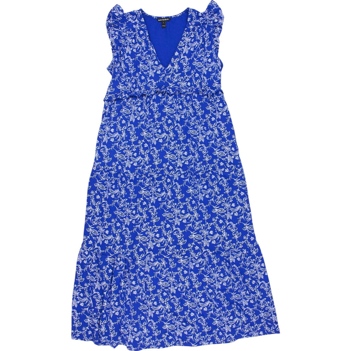 Isabella Oliver Blue Floral Dress