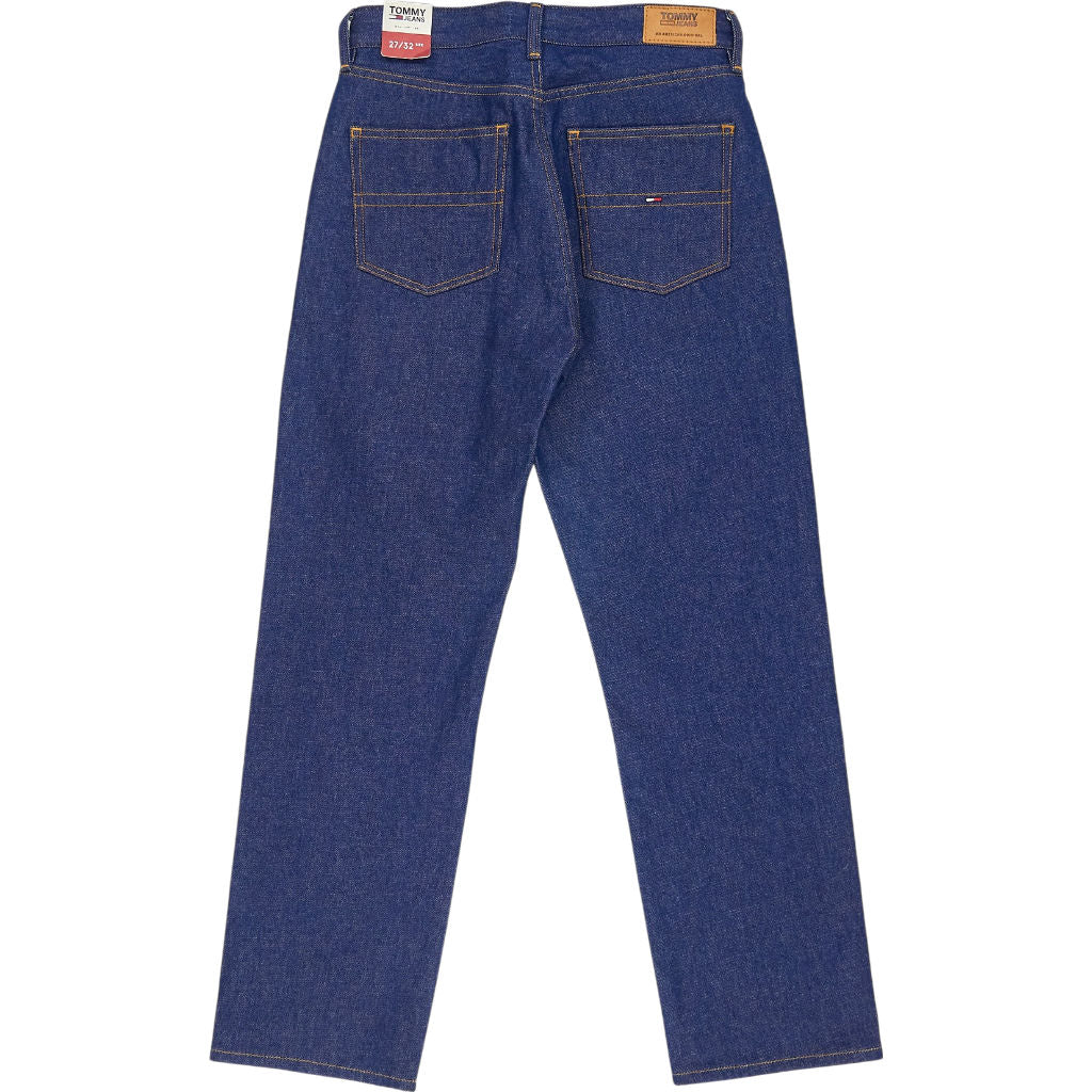 Tommy Jeans Blue High Rise Straight Jeans