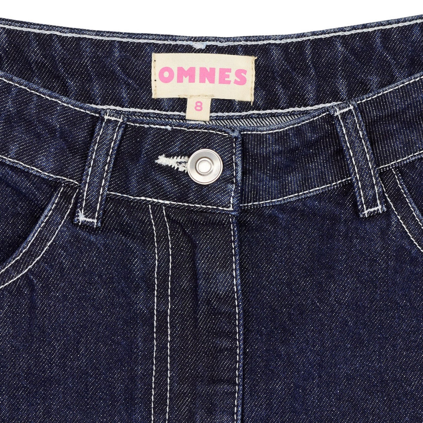 OMNES Blue Denim Skirt