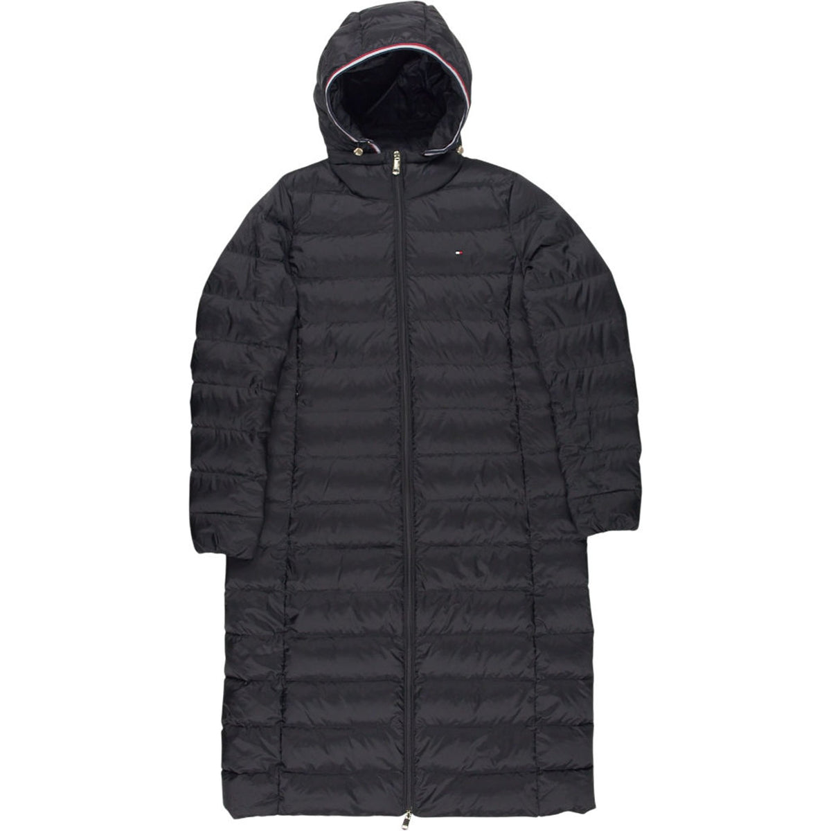 Tommy Hilfiger Black Hooded Puffer Coat