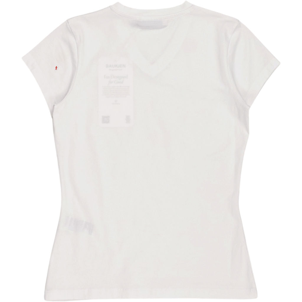 Baukjen White V-Neck Slim Tee