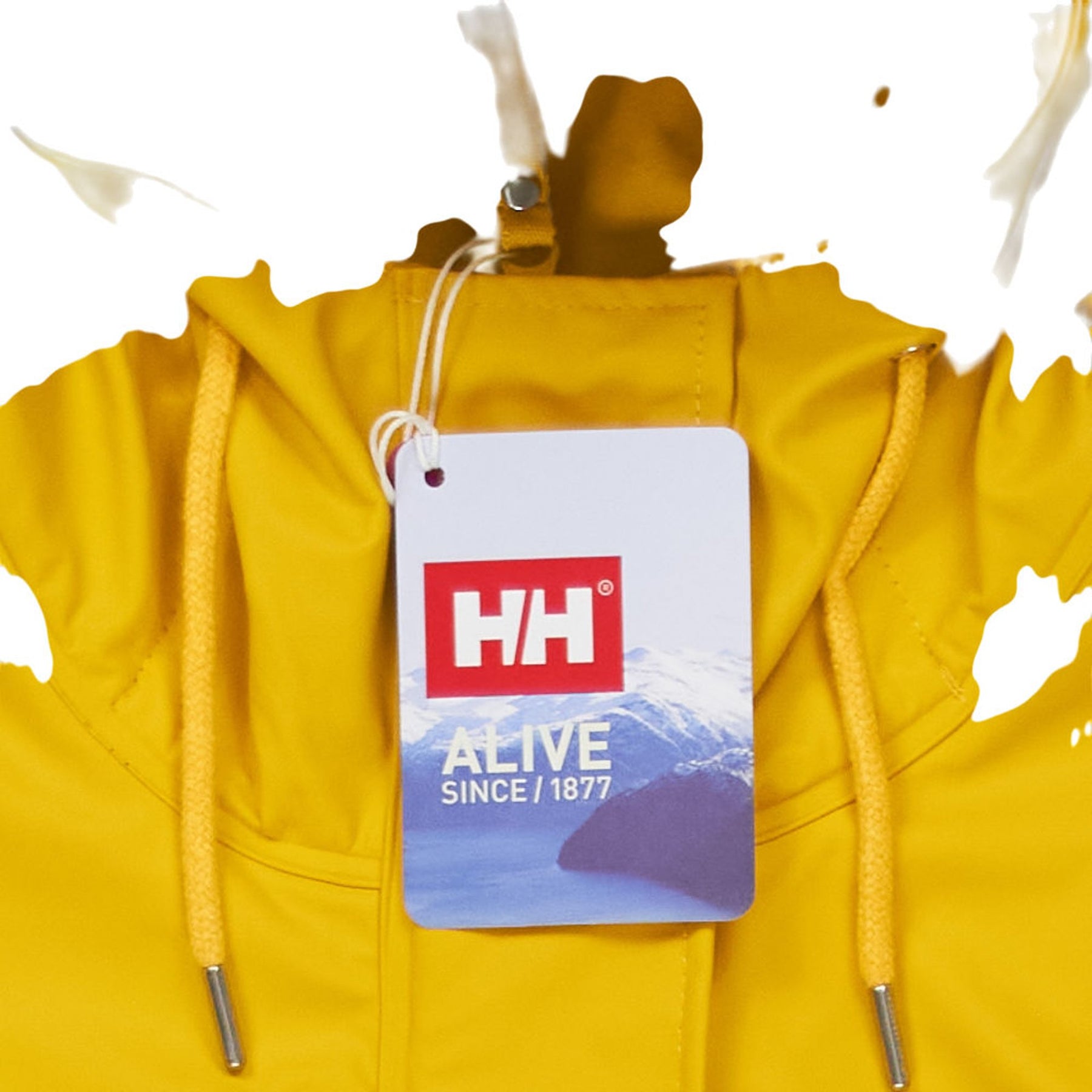 Helly Hansen Yellow W Moss Rain Coat