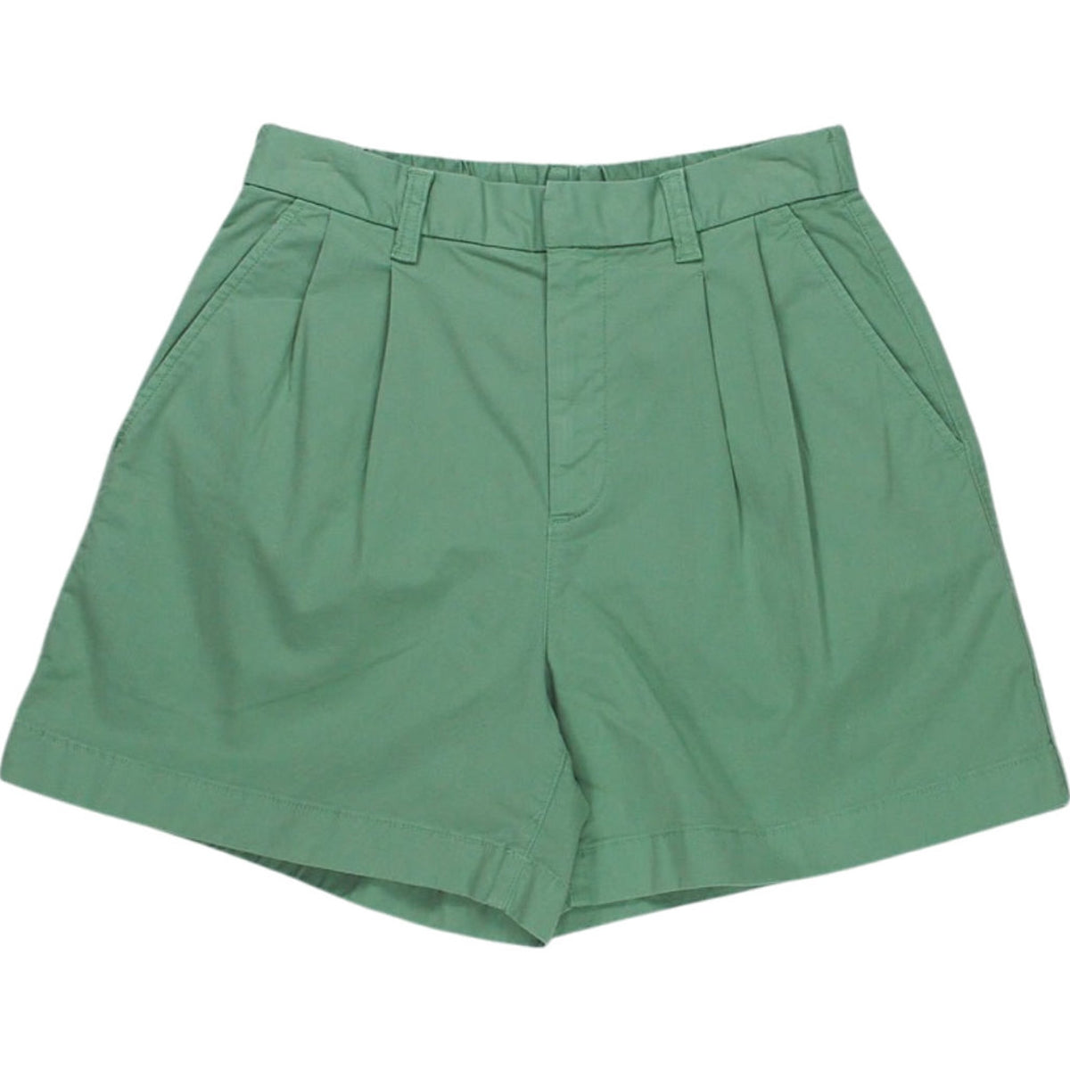 GAP Green Pleated Shorts
