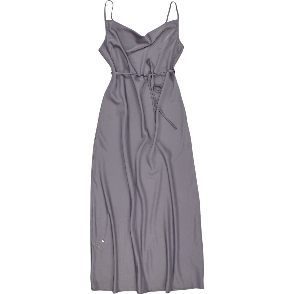 motel grey dress Palasha Midaxi Satin XXL pattern: Solids