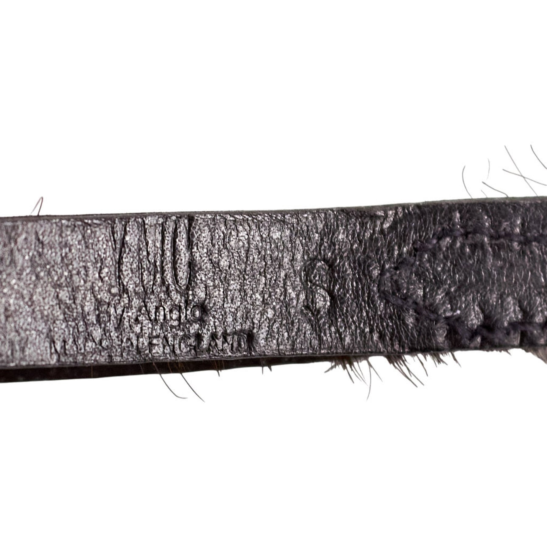 YMC Brown Pony-hair Belt