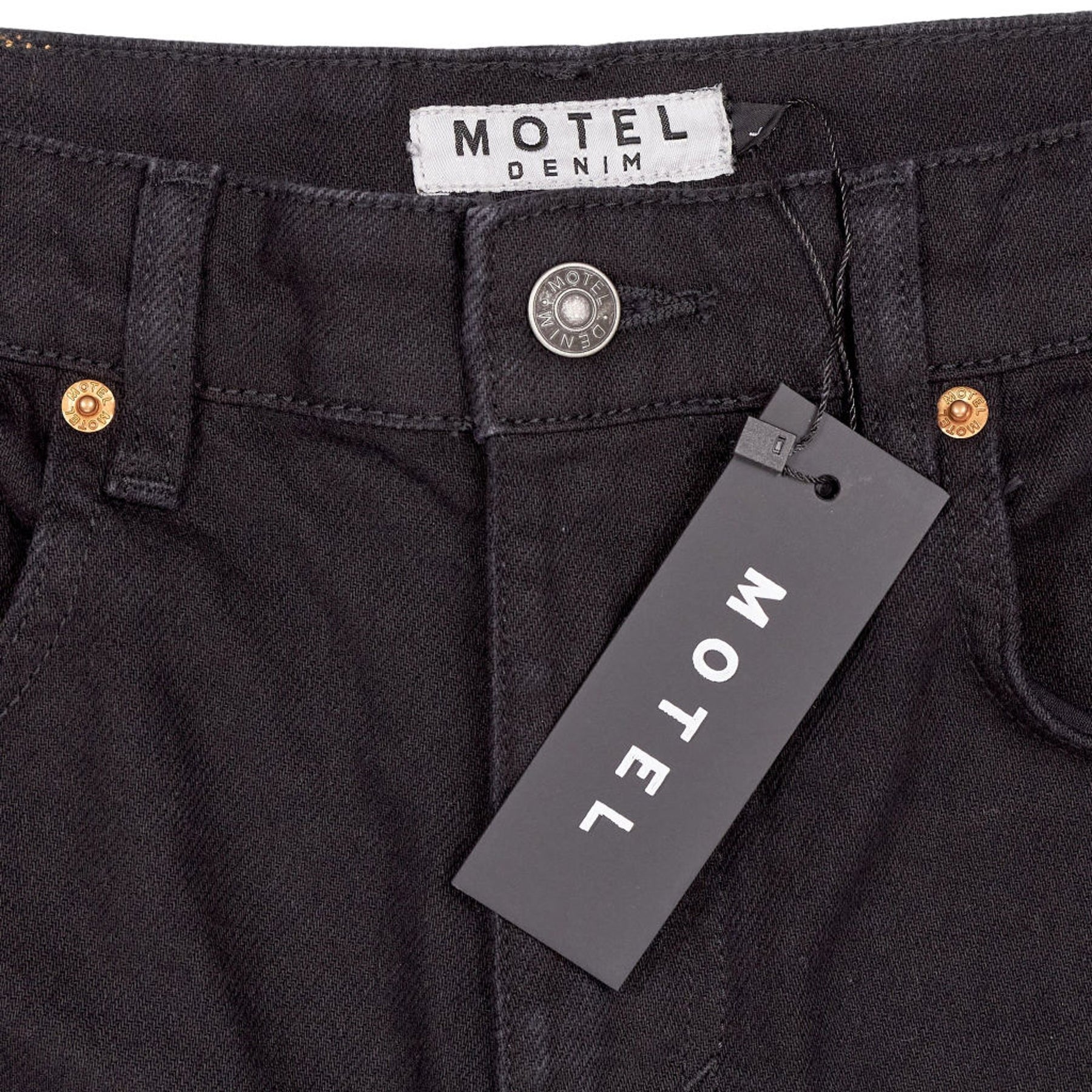 Motel Black Parallel Jeans