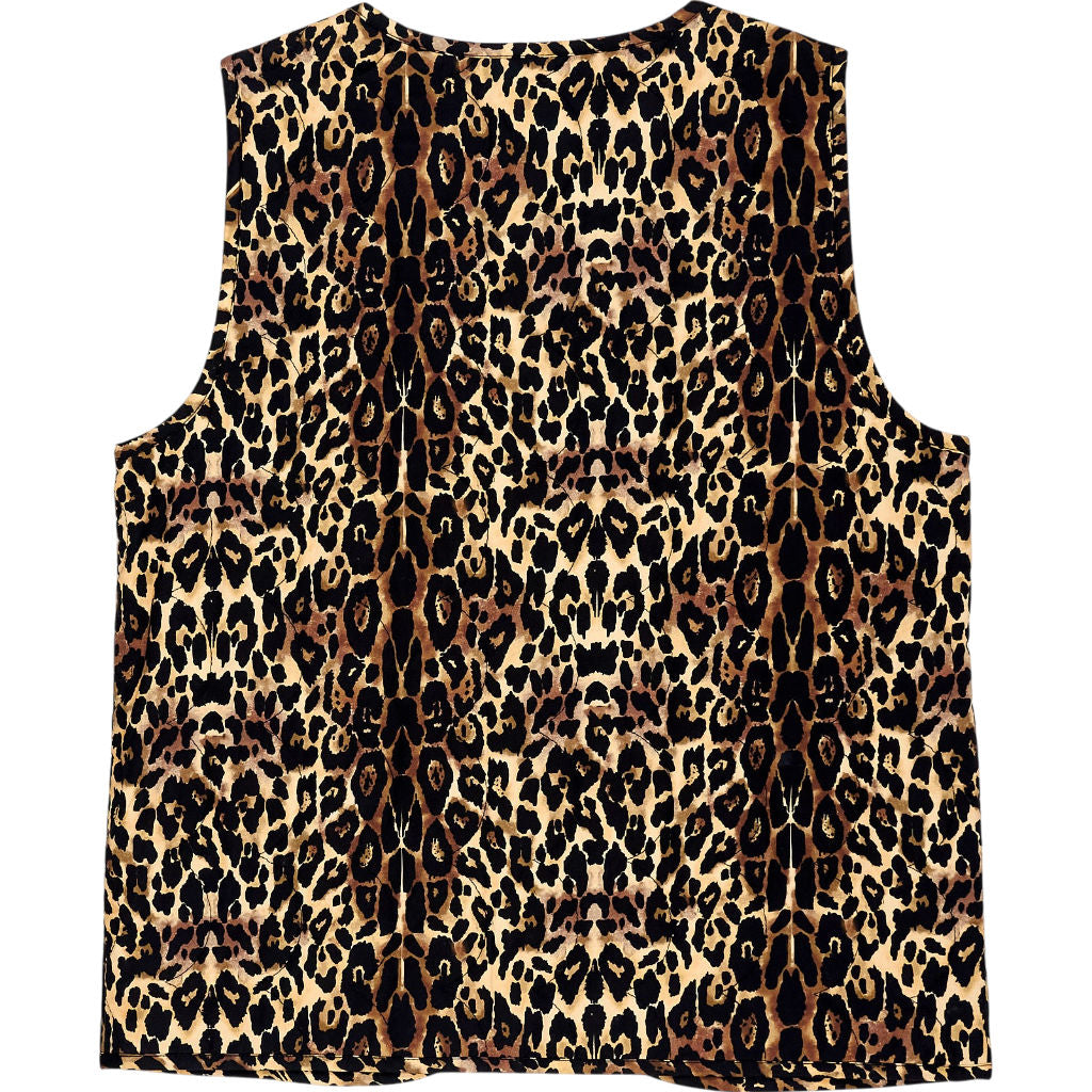 Wyse Leopard Andy Quilted Gilet XS