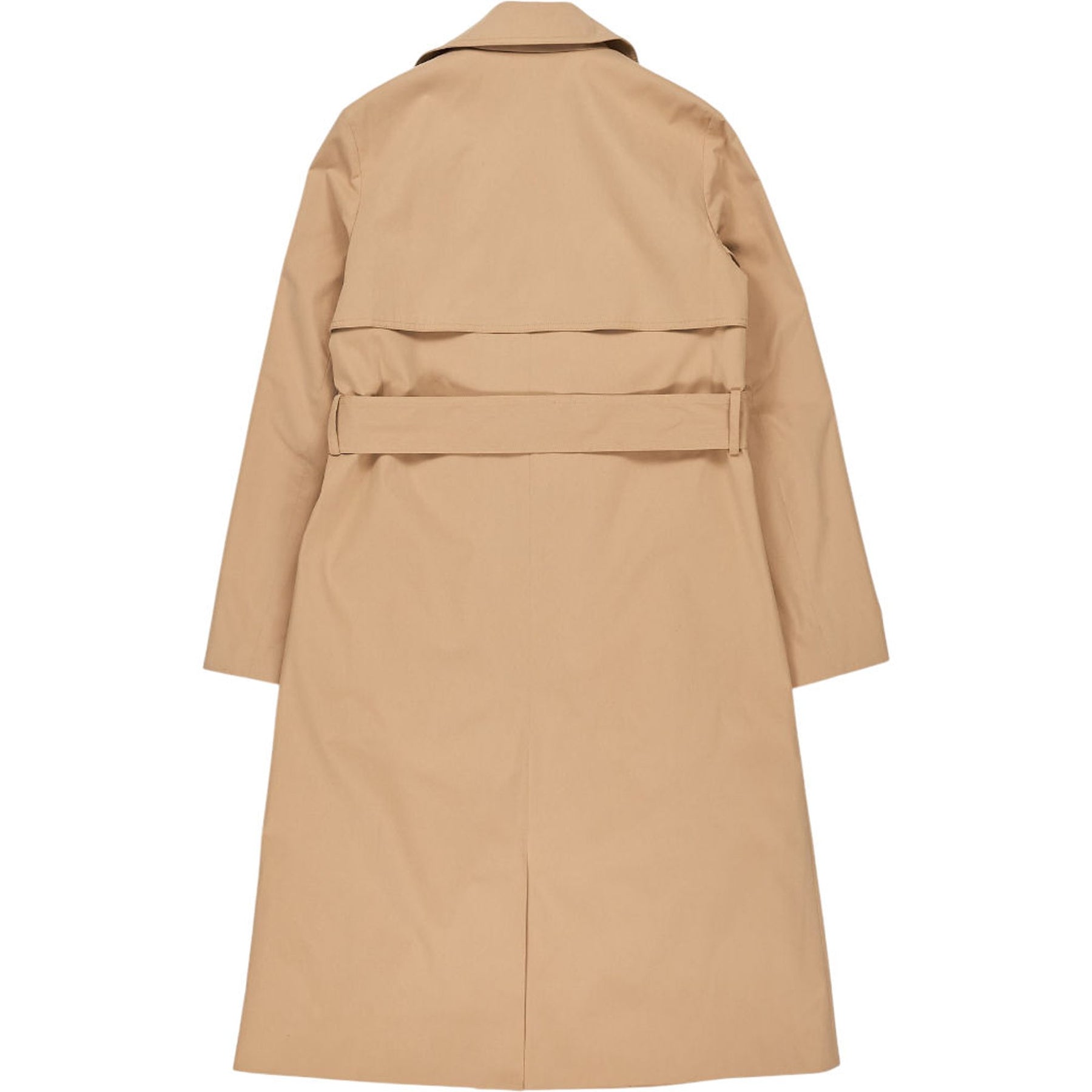 OMNES Beige Polyester Trench Coat