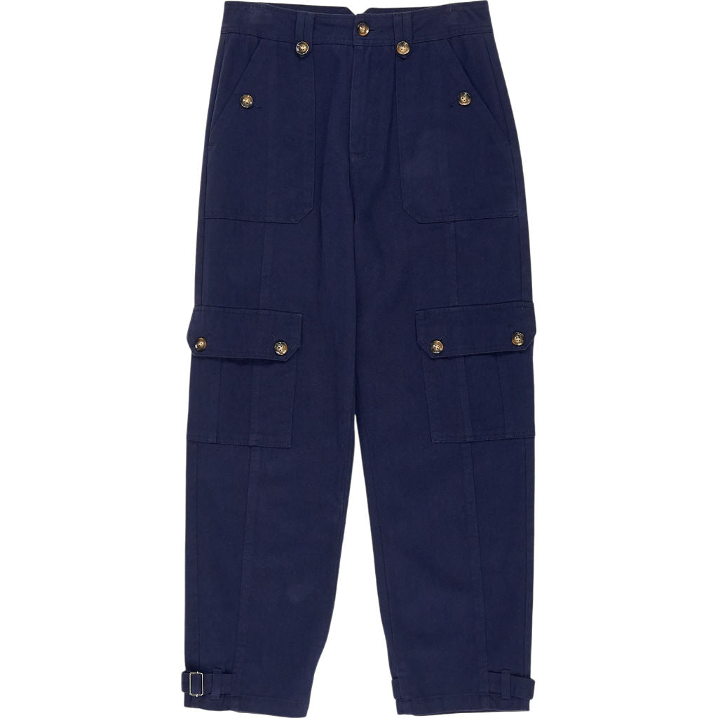 Wyse Navy Cargo Pants