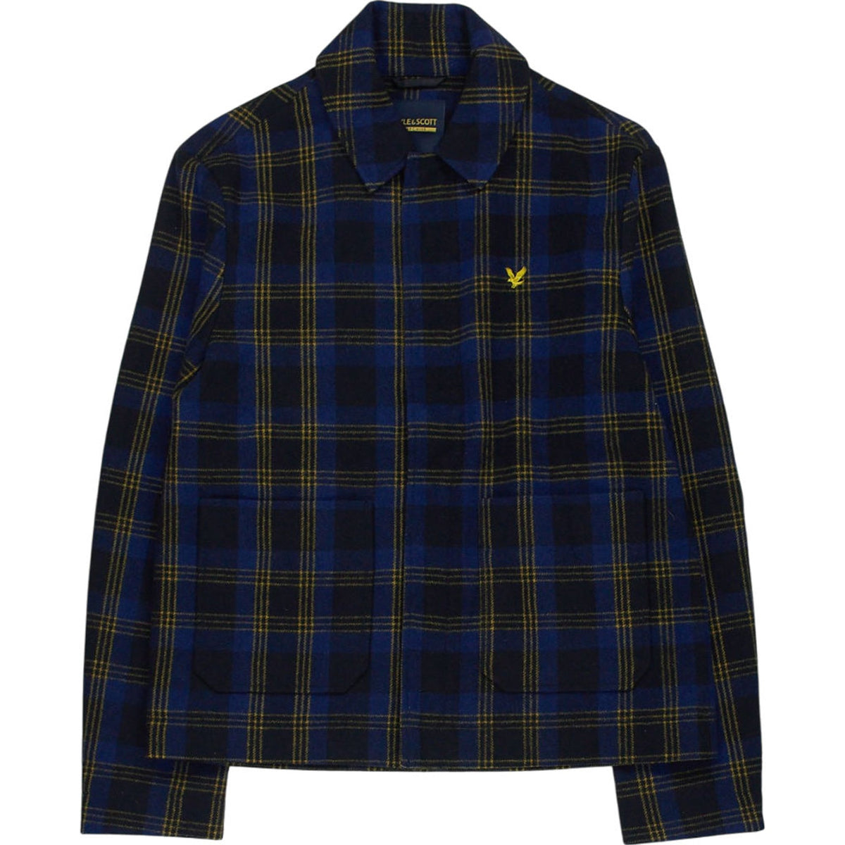 Lyle & Scott Blue Checkered Jacket