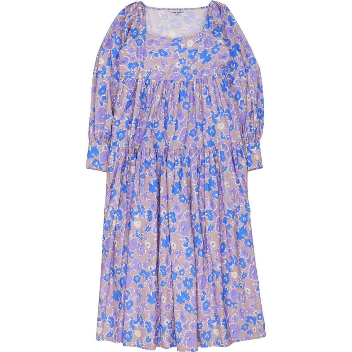 OMNES Floral Long Sleeve Dress