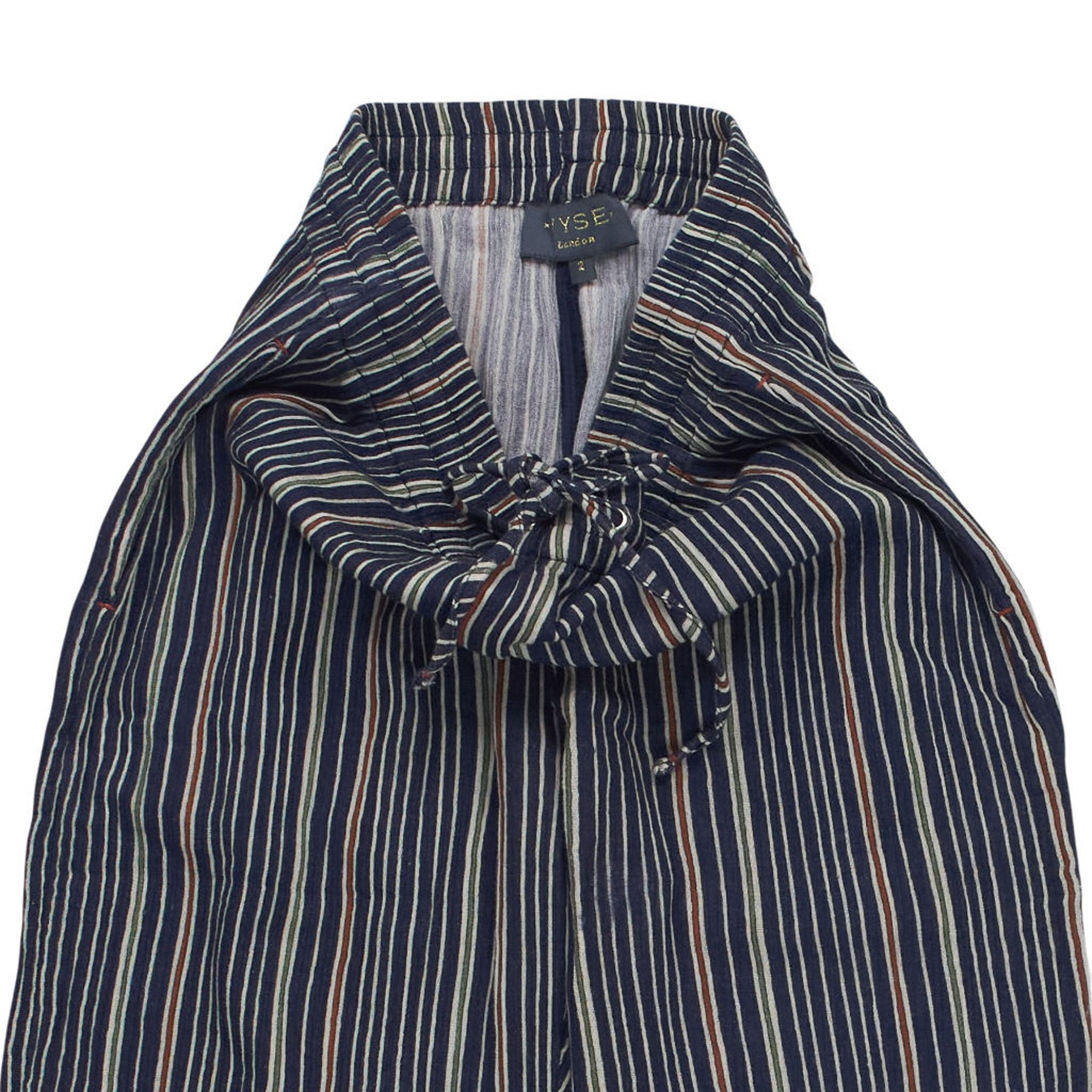 Wyse London Blue Striped Trousers