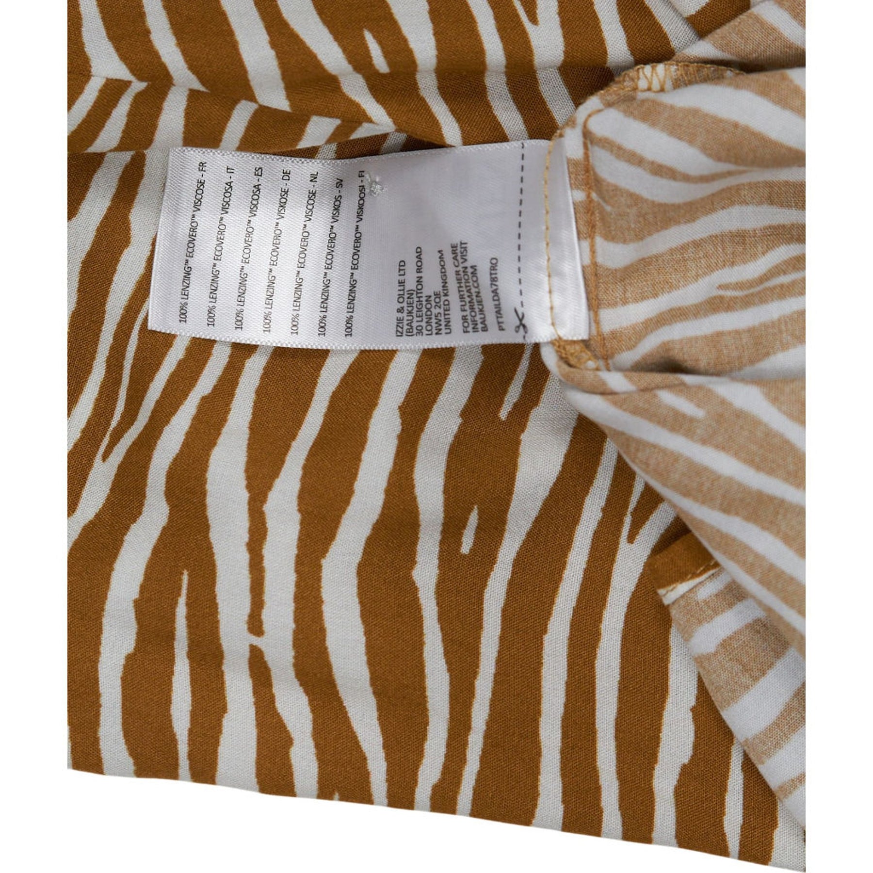 Baukjen Brown Stripe Blouse