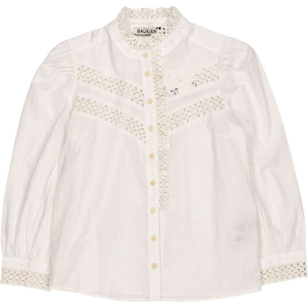 Baukjen Soft White Isamaya Organic Blouse