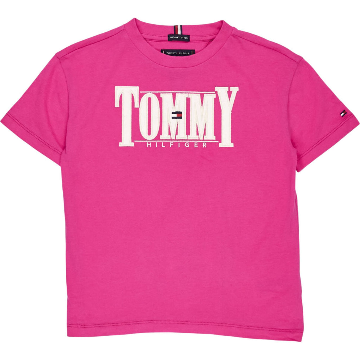Tommy Hilfiger Pink Cord Applique T-Shirt