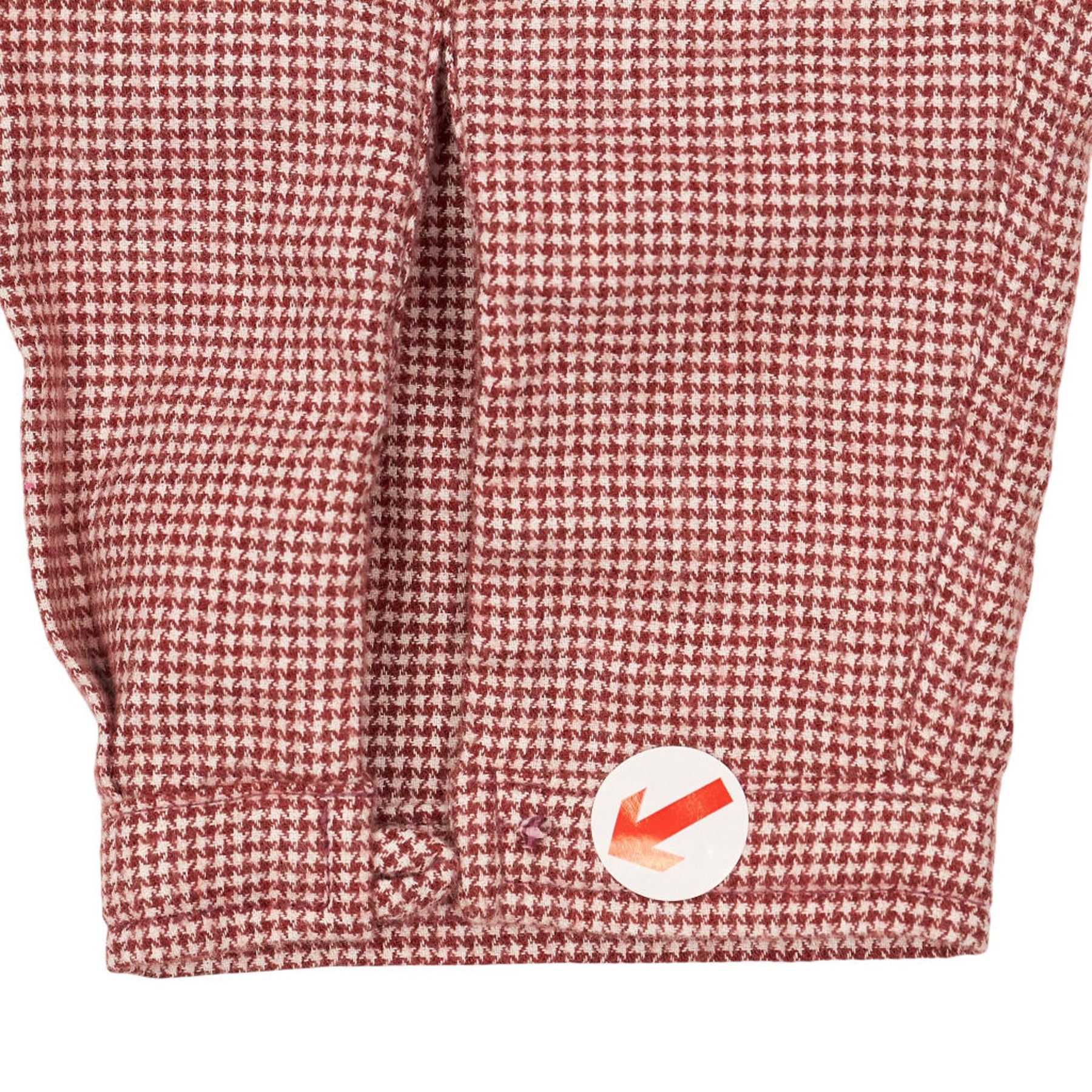 YMC Red Check Pattern Shirt S