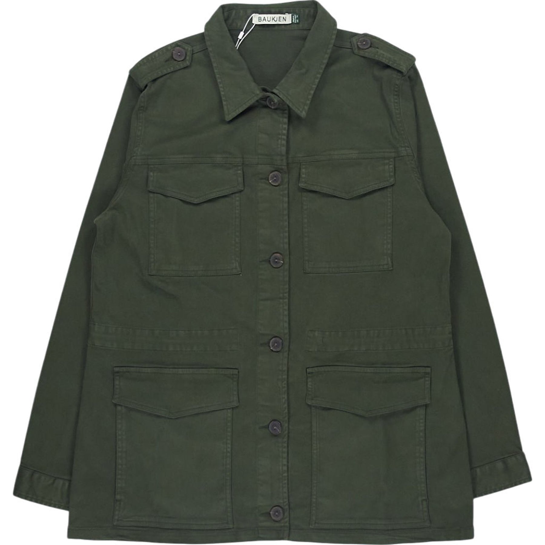 Baukjen Khaki Organic Cotton Jacket