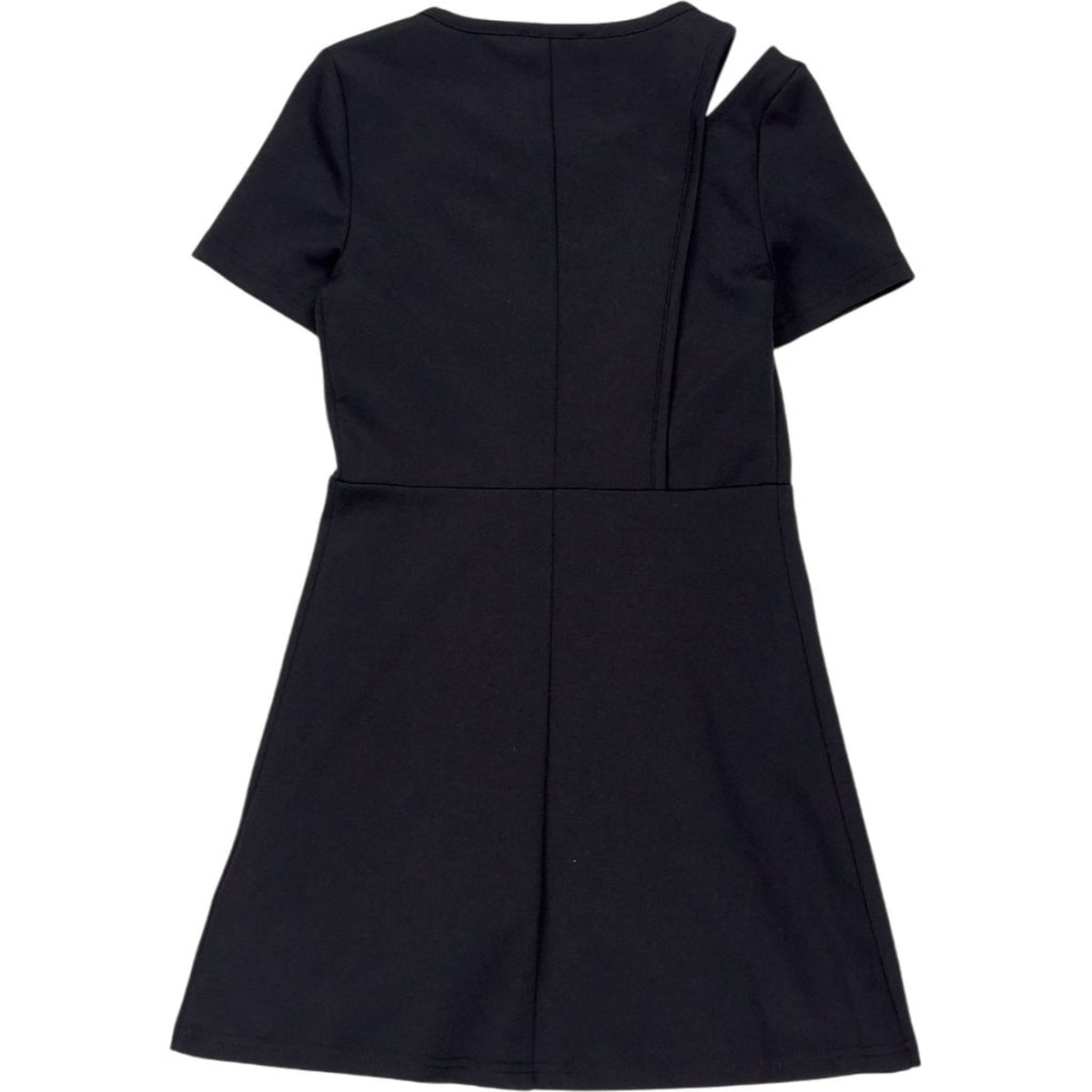 Calvin Klein Black Cut Out Punto Dress 8 YRS