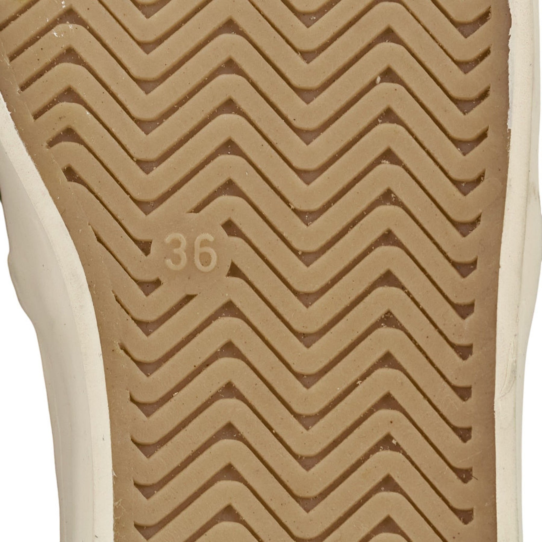 YMC Khaki Leopard Print Slip-On Trainers