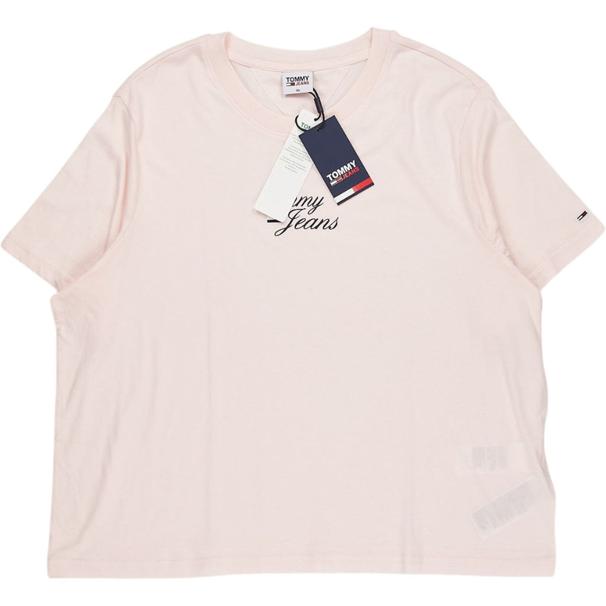 Tommy Jeans Pink Logo T-Shirt