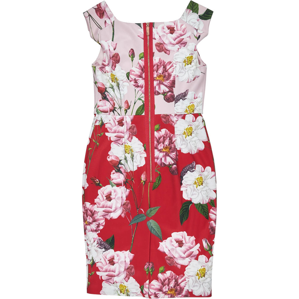 Ted Baker Pink Floral Occasion Dress