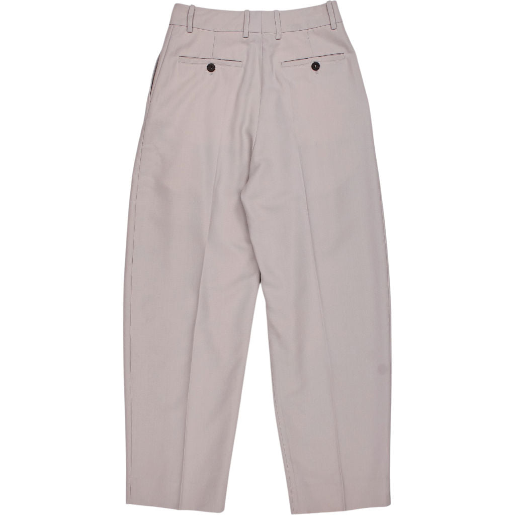 Studio Nicholson Gull Grey Sperro Wool Trousers