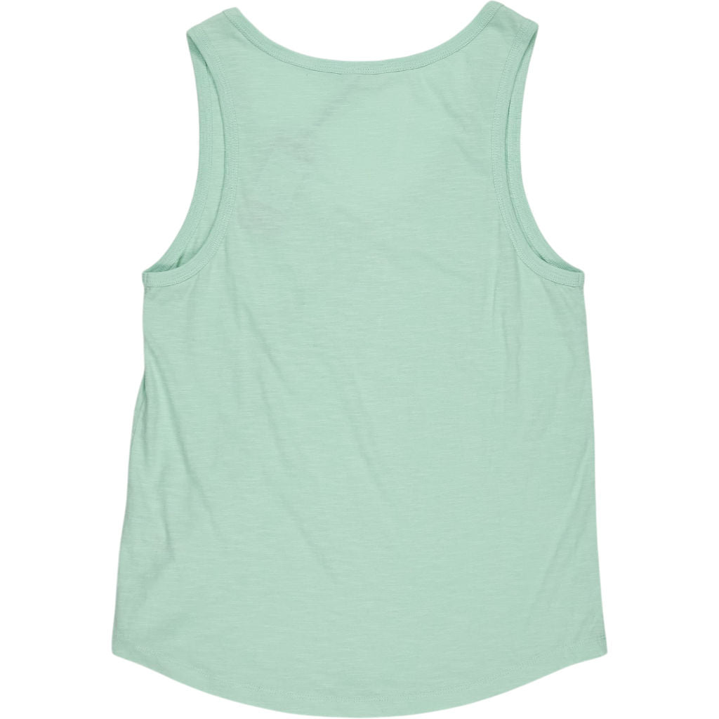 Hush Pastel Green Cotton Slub Tank Top