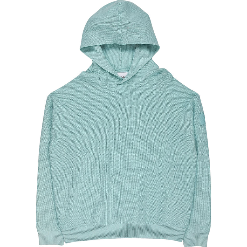 Calvin Klein Jeans Pastel Turquoise Sweater Hoodie XL| Shop from