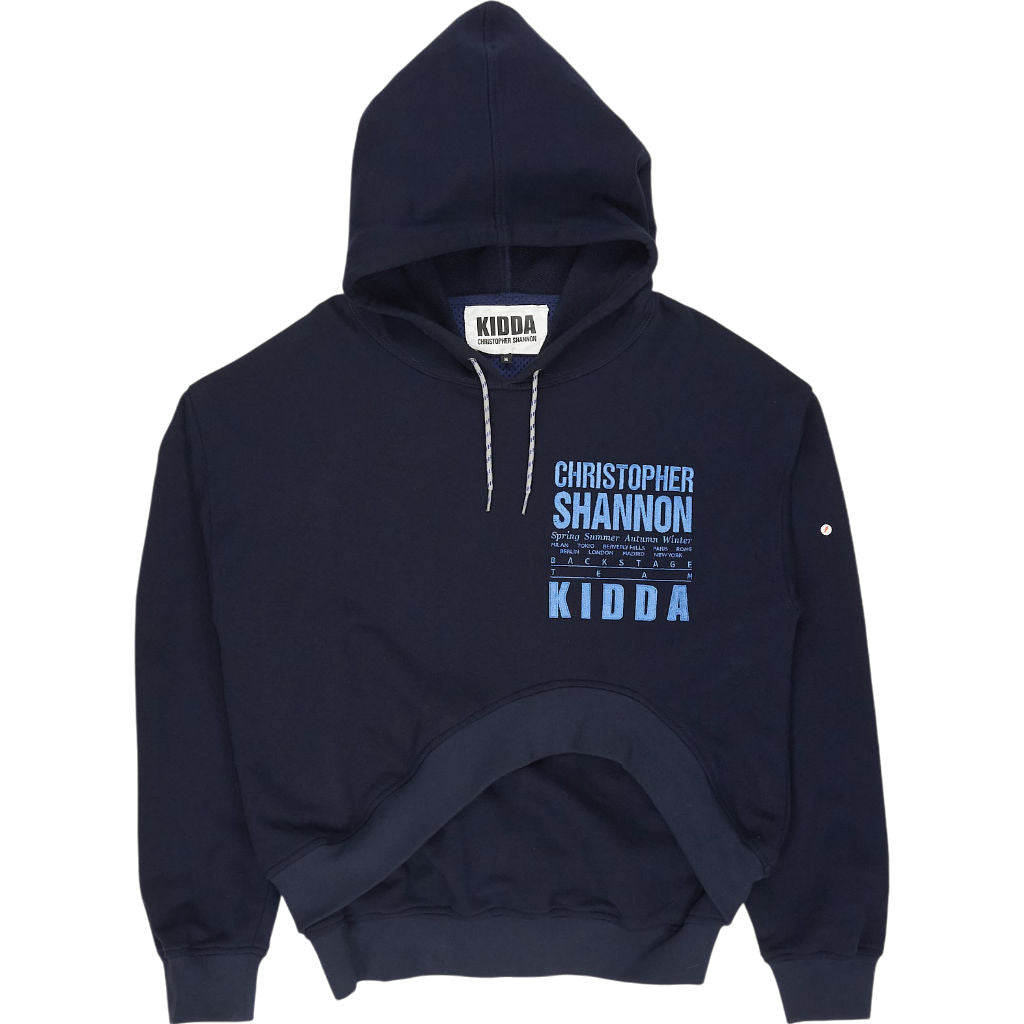Kidda Christopher Shannon Navy Hoodie