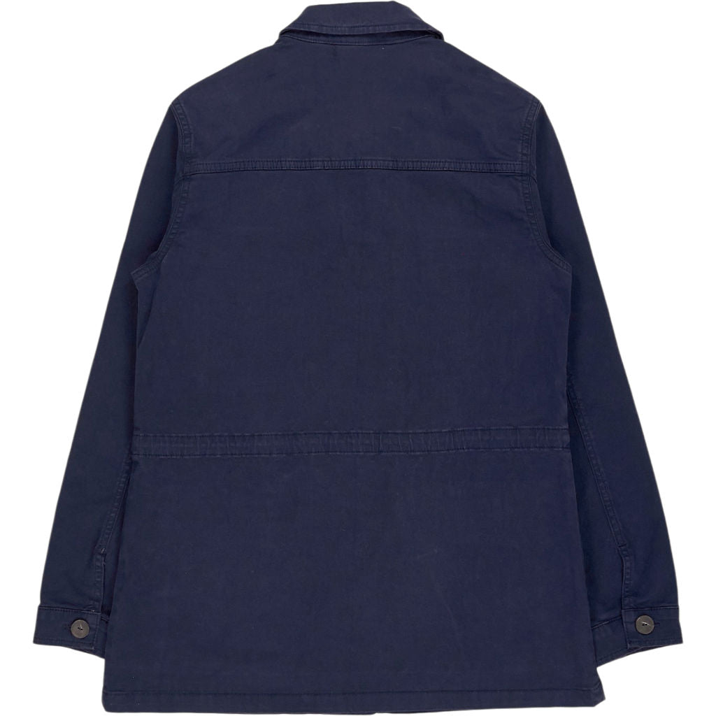 Baukjen Navy Drake Organic Cotton Utility Jacket