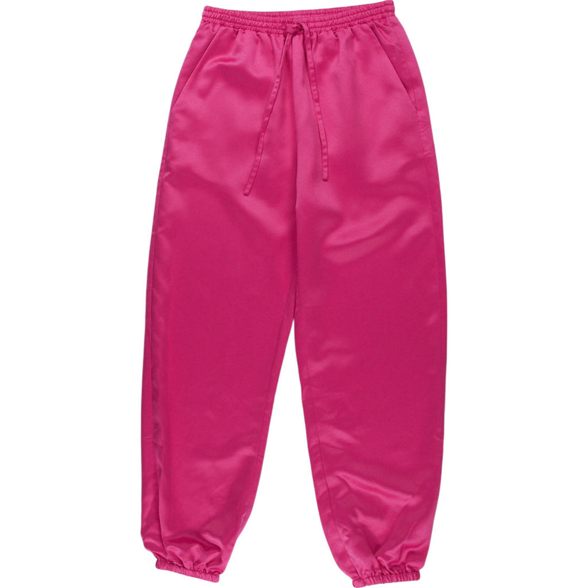 OMNES Pink Satin Joggers