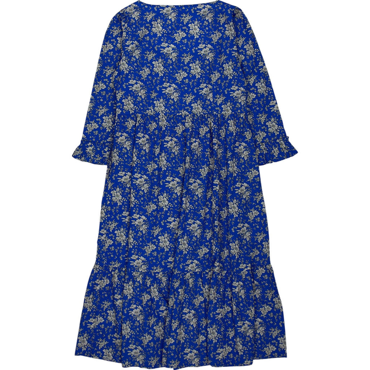 Pink City Prints Blue Floral Carys Dress
