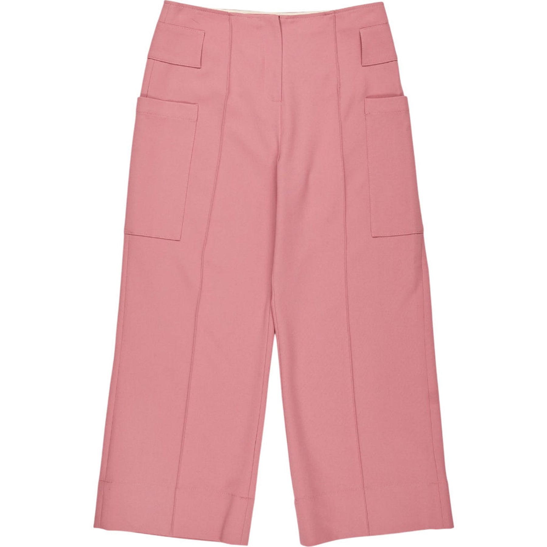 ME+EM Pink Wide Leg Trousers