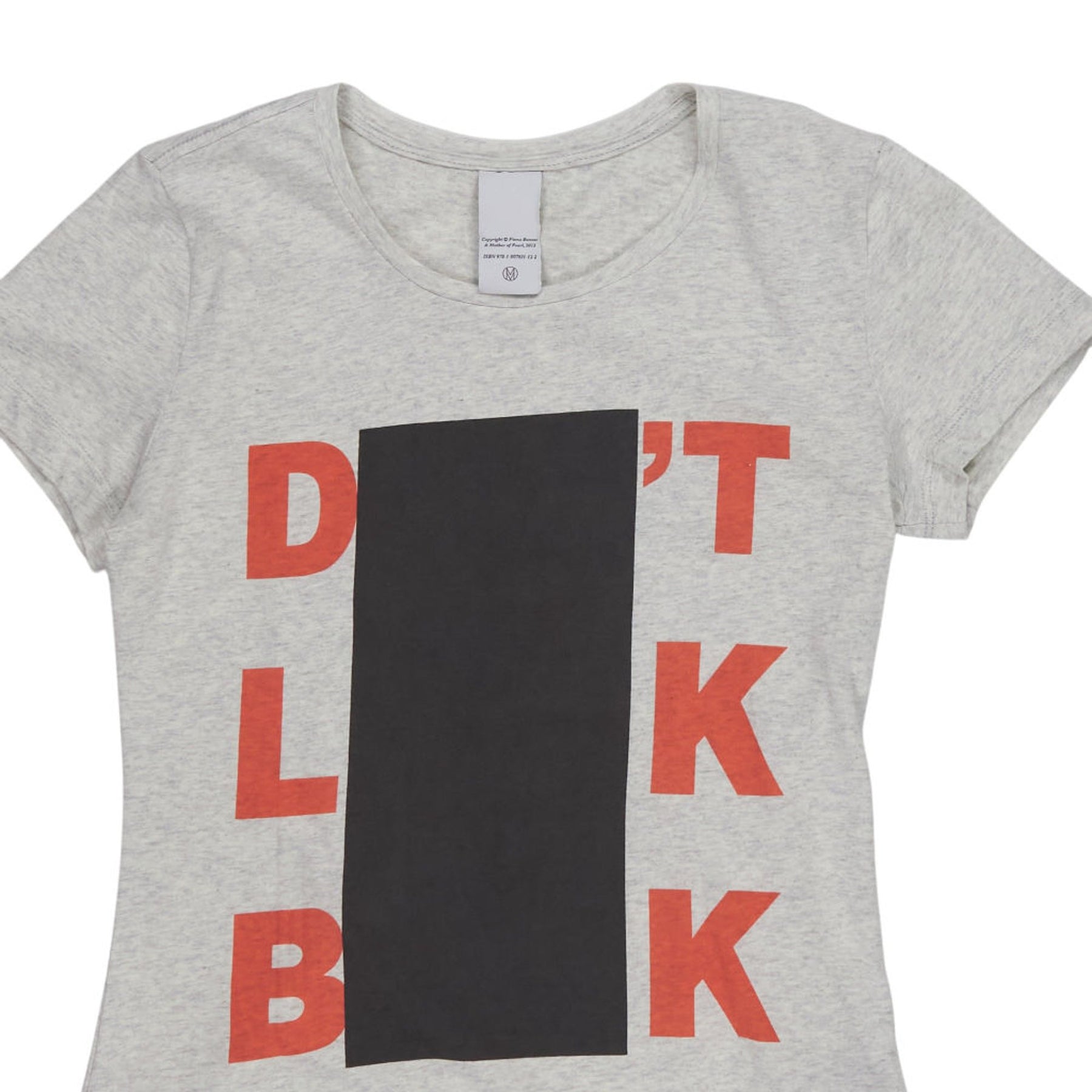 Mother of Pearl Grey Graphic T-Shirt