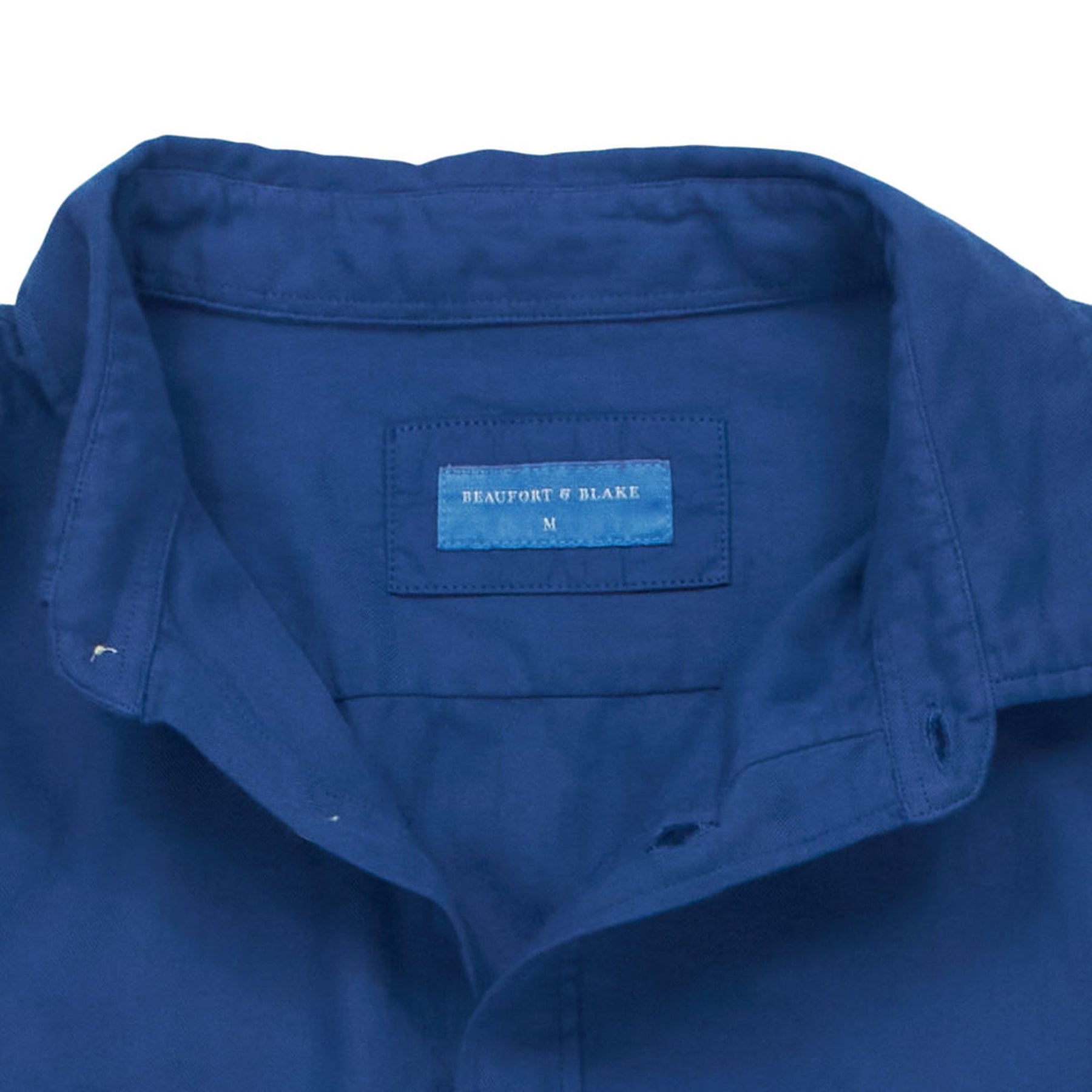 Beaufort & Blake Blue Cotton Shirt