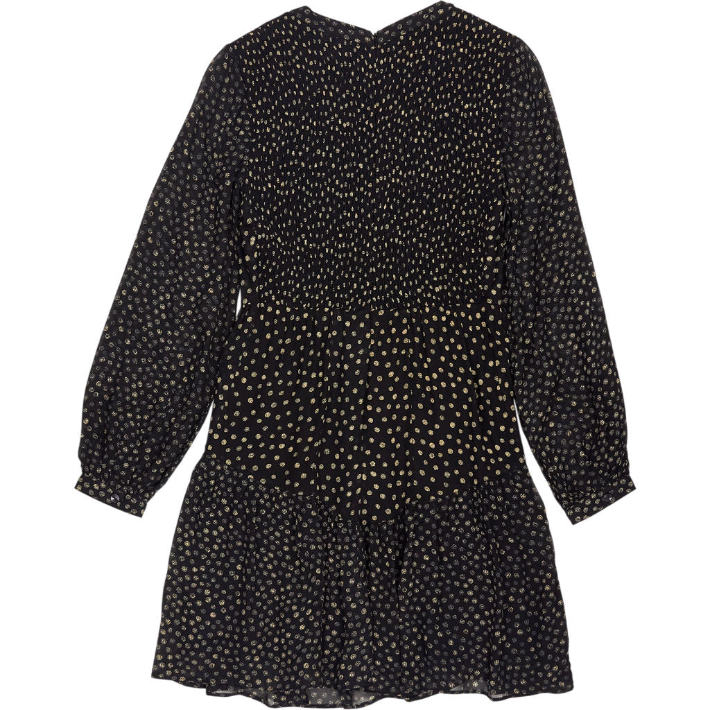 Whistles Black Polka Dot Dress