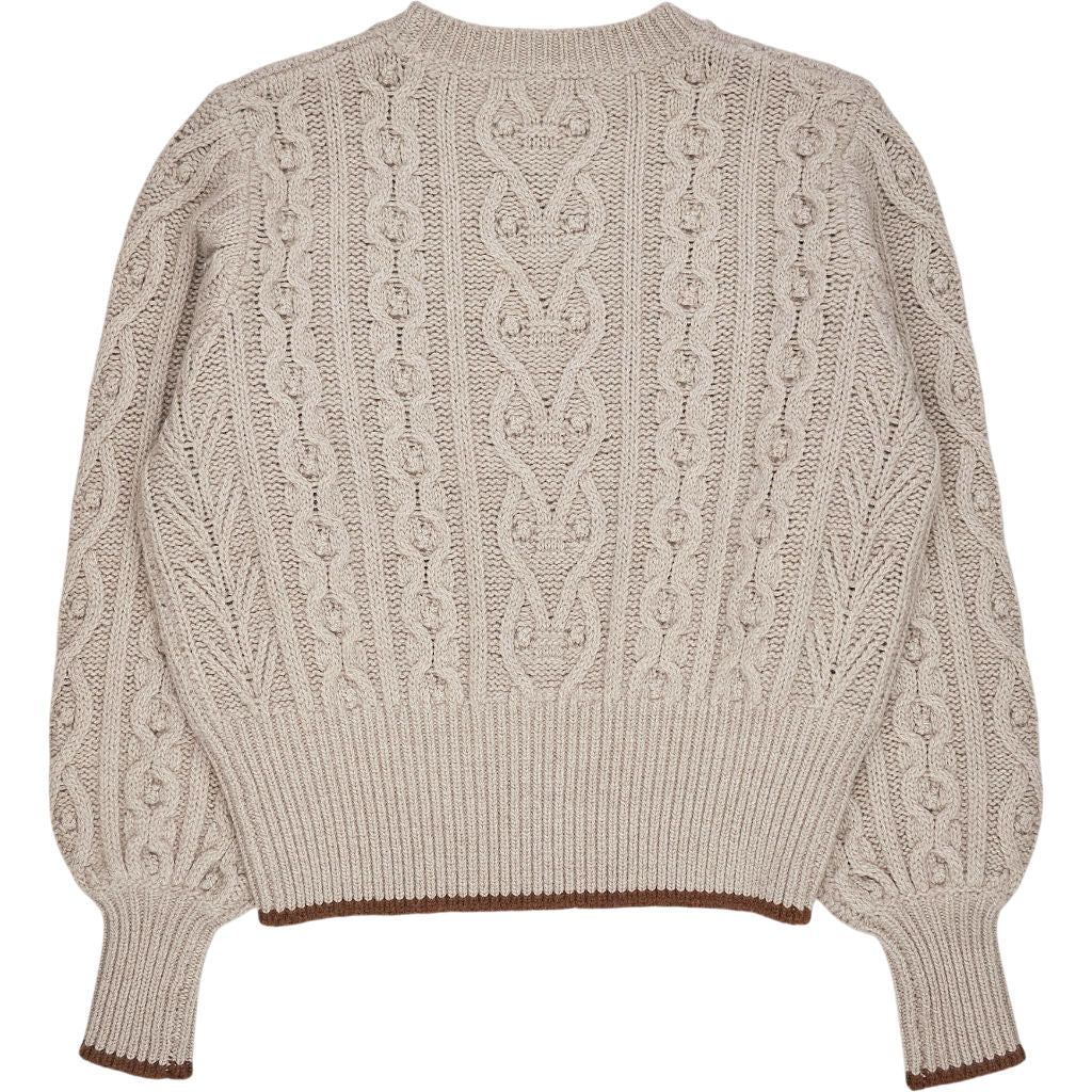 Seventy + Mochi Cream Cable Knit Jumper