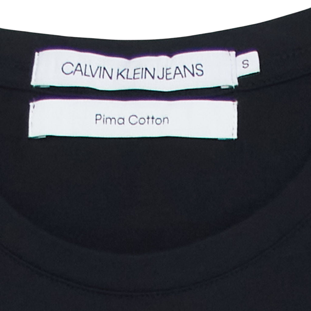 Calvin Klein Jeans Black Pima Cotton T-Shirt