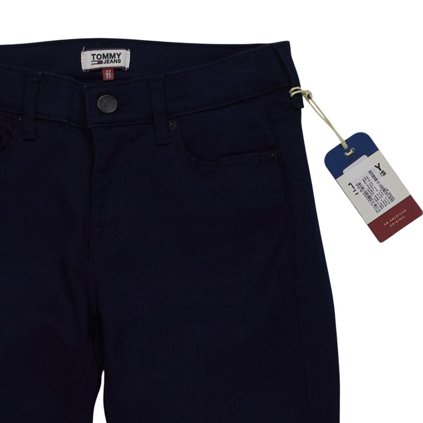Tommy Jeans Blue Mid Rise Skinny Jeans
