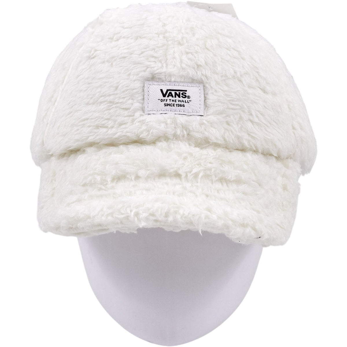 Vans White Curved Bill Cap