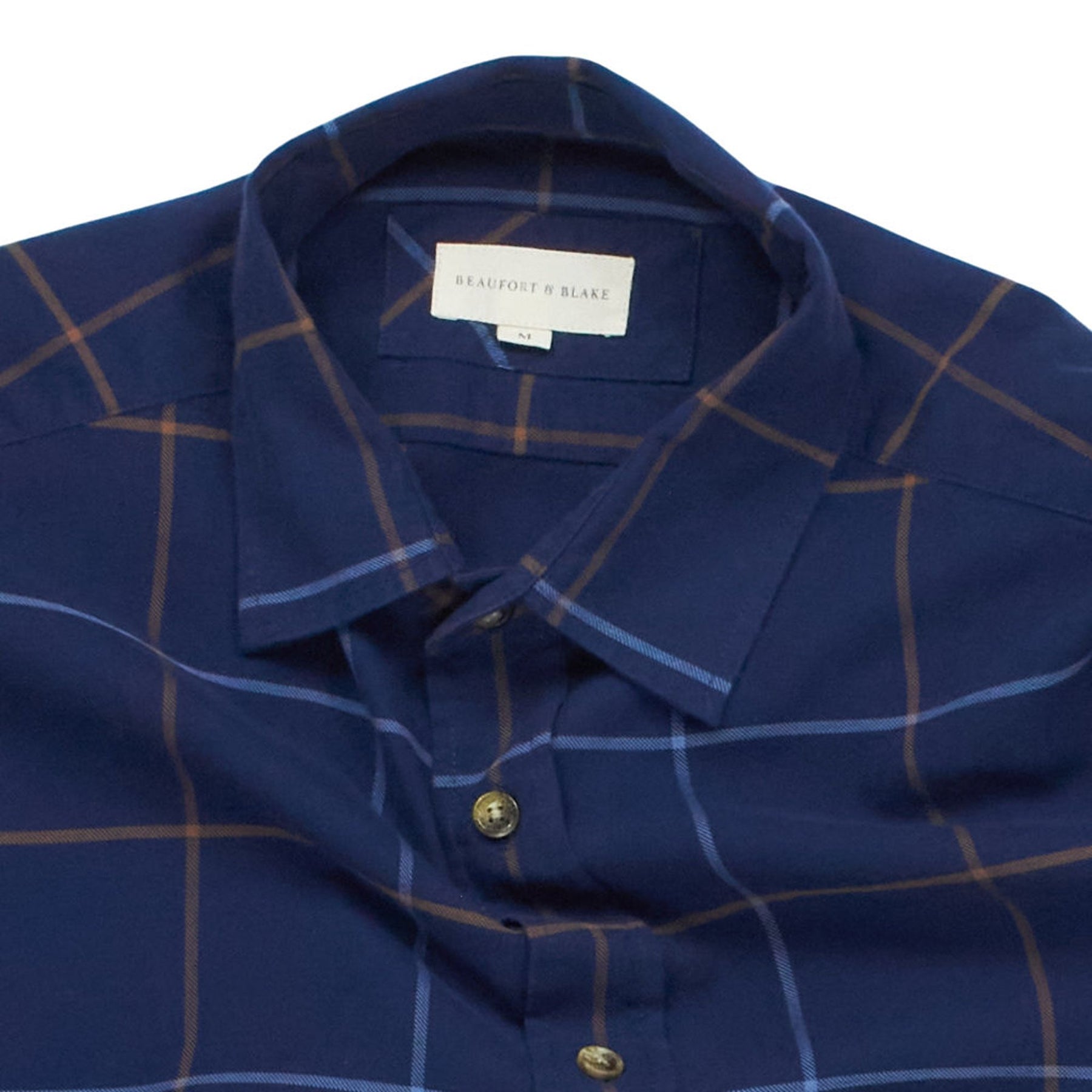 Beaufort & Blake Blue Check Shirt