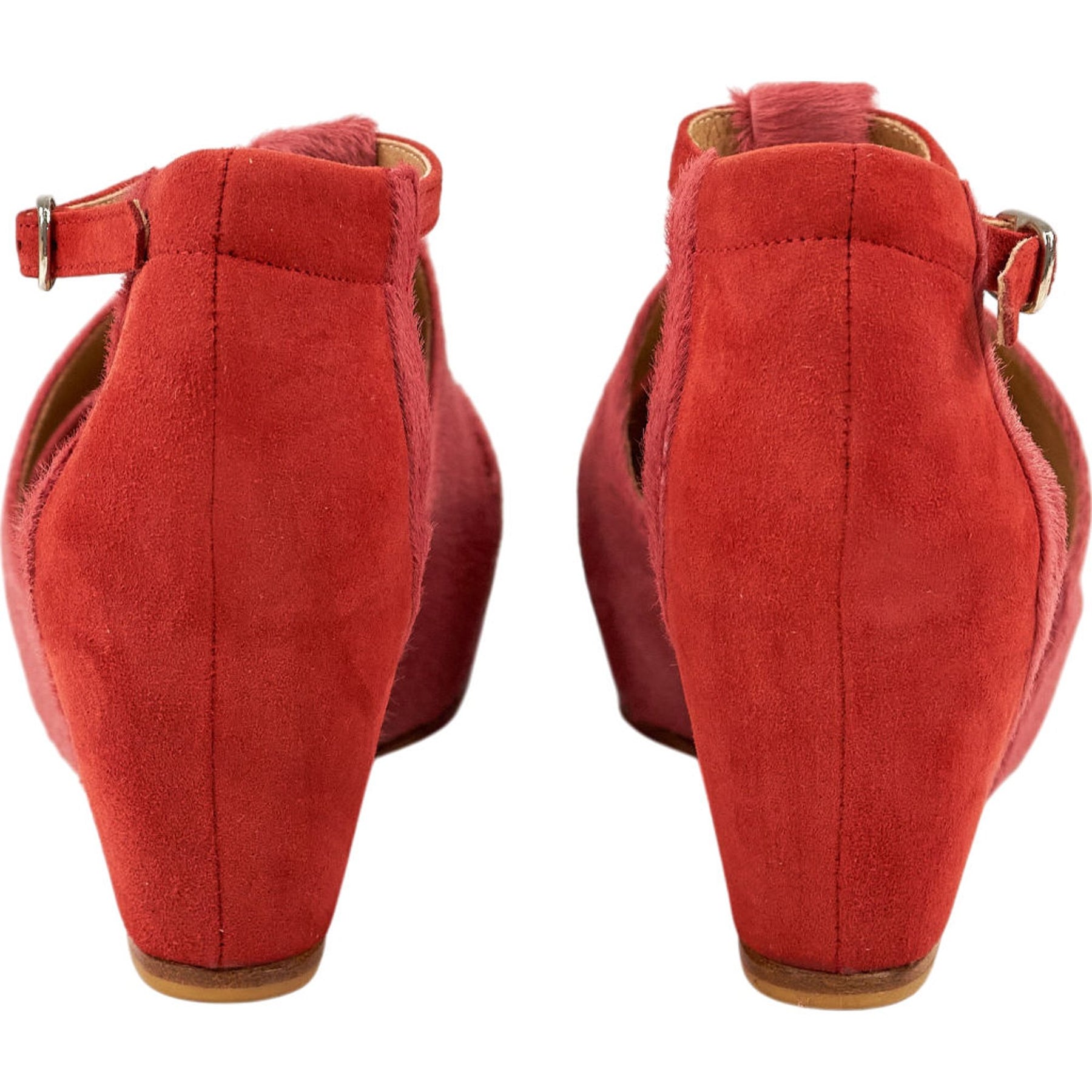 Folk Pink Lumi Rose Wedge Sandals