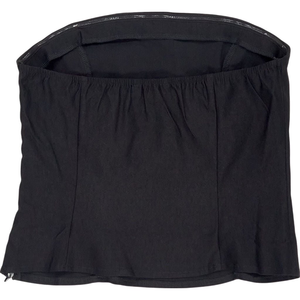 Motel Black Marbaya Longline Corset Top