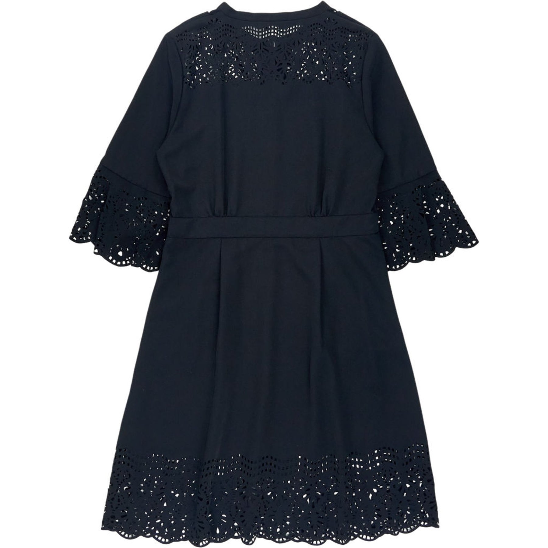 Somerset Black Lace Trim Dress
