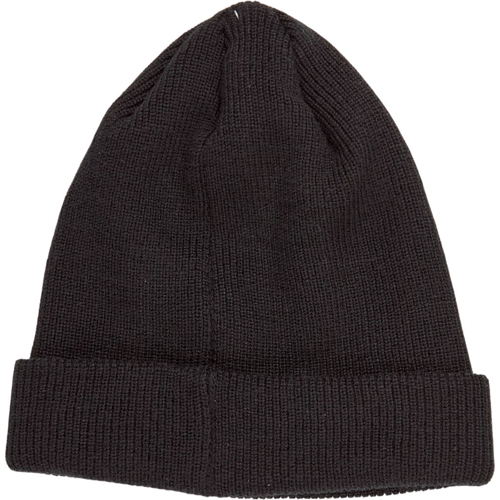 Globe Black Recycled Polyester Beanie Hat