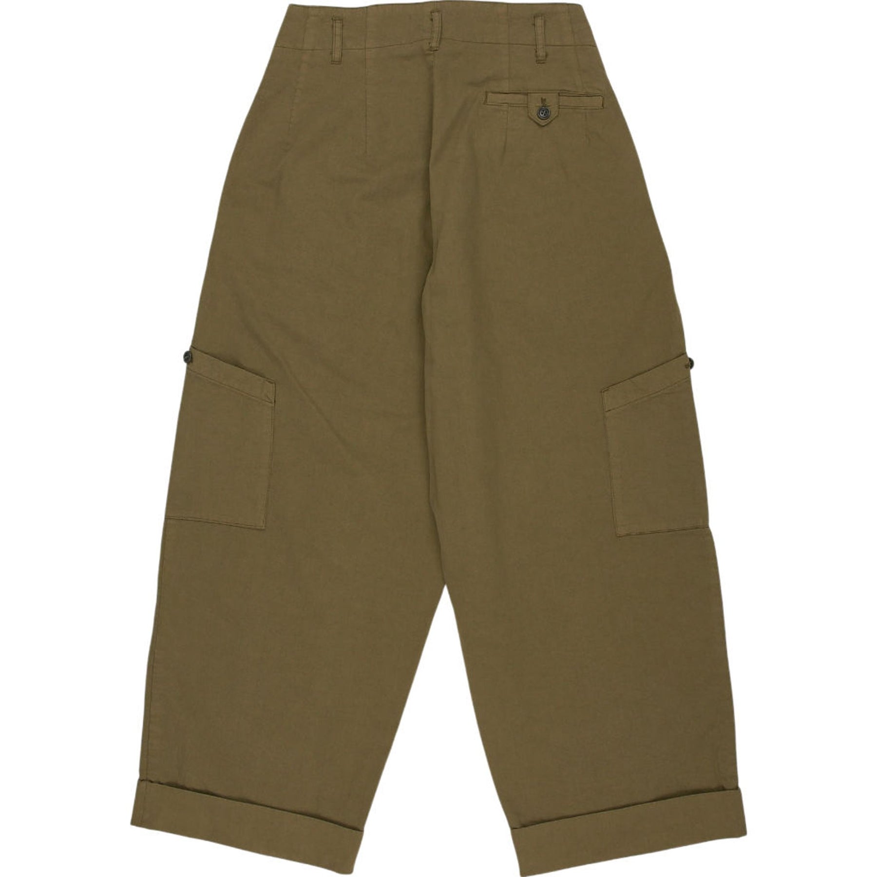 YMC Olive Green Grease Trousers XS