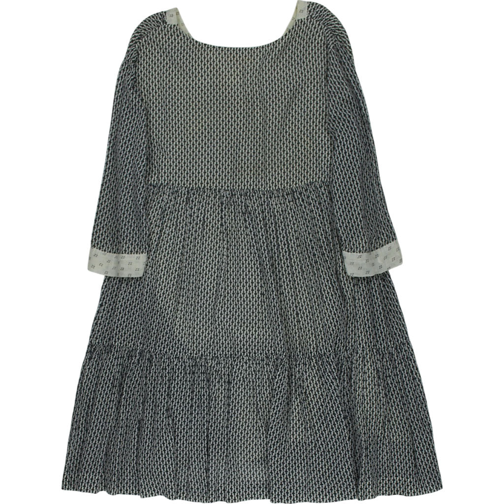 ba&sh Black Patterned Tanja Dress