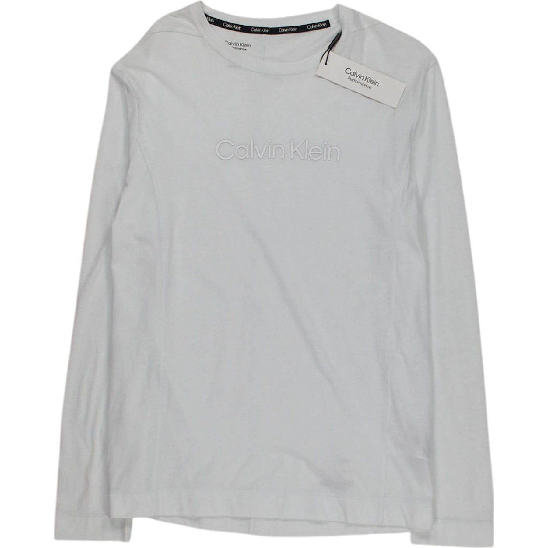 Calvin Klein White Long Sleeve Top