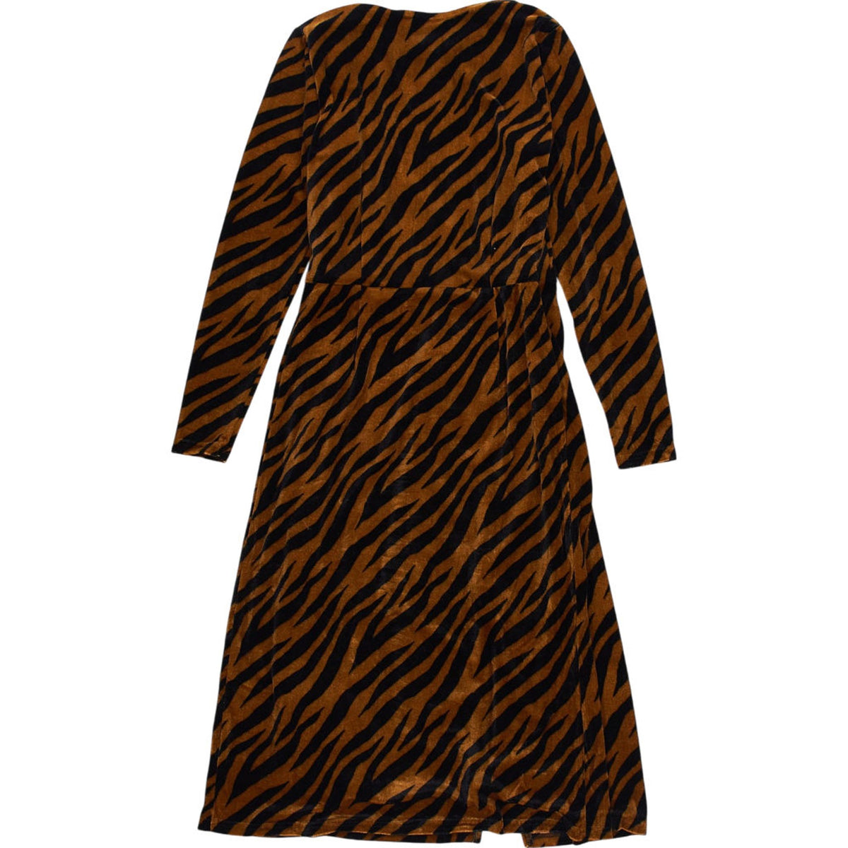 Joanie Diane Tiger Print Wrap Dress